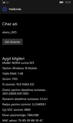 Güncelleme Almayan SD Kart Girişi olmayan/olan Cihazlara 8.1 den Redstone / Creators Update Kurulumu Rehberi