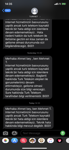 TürkNet Aktivasyon Problemi