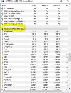 Asos ROG Strix Anakart Sıcaklık Ölçümü Sorunu