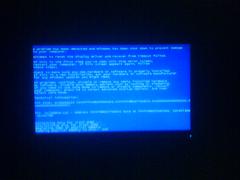  Mavi ekran hatası