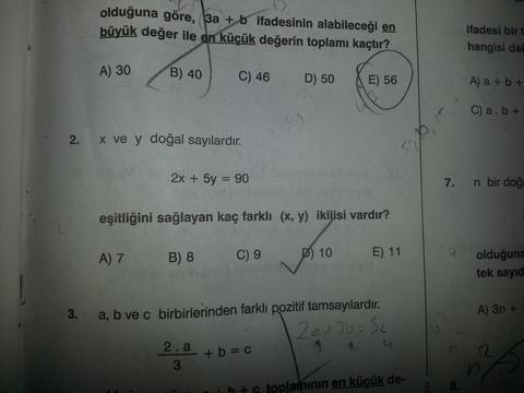 Mat1:Temel Kavramlar Sorular -ISC-