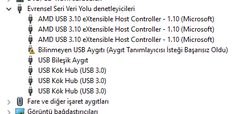 bilinmeyen usb aygıtı (aygıt tanımlayıcısı isteği başarısız oldu)