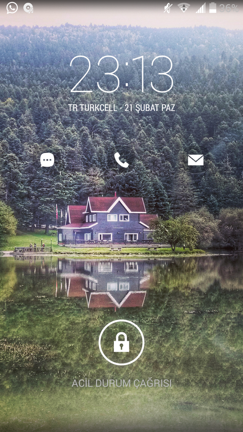 Herkes kilit ekranını atsın