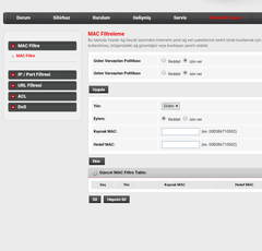 Mac adresi engelleme acil yardım!!!