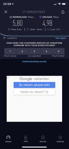 Vodafone Bahçeşehir Düştü
