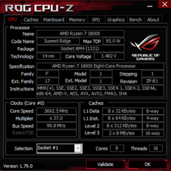 Ryzen 1800X, oyun ve benchmarklar - Yeni Bios 1107 - Ramler 3733 Mhz'e çıktı !!!