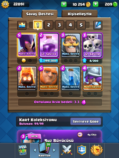 Satılık 2 adet Clash Royal Hesabı-2. Hesap