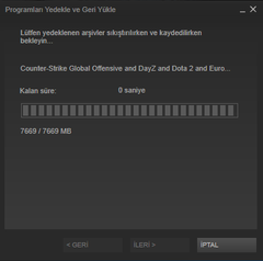  Steam yedekleme sorunu