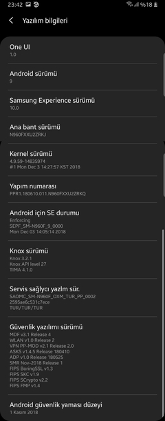 Samsung Galaxy Note 9 - Android Pie 9.0 One UI Beta Yükleme Rehberi - Beta 2 Yayınlandı: 13 Aralık