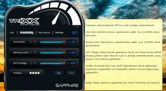  SAPPHİRE Trixx v3.0.2 yazılımı ile overclock rehberi