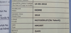 Motorumun Modeli Yok Ne Yapabilirim