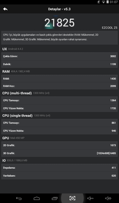  Ezcool Z5 [9', 1GB DDR3, Android 4.4, GPS] - İnceleme