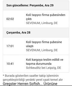 AMAZON KARGO KONUSU. iparcel almaya baslamis