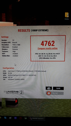 Unigine Superposition GPU Benchmark 2017 (Yeni Teknolojiler)