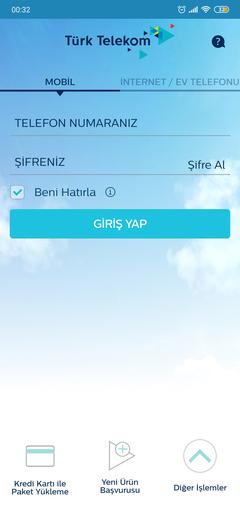 Online islemler turktelekom