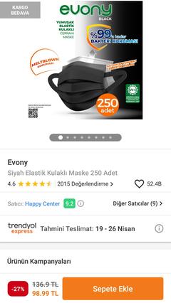 TRENDYOL MOBİL 100/40 GELMİŞ(BİTTİ)