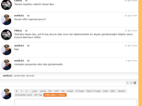 Fithce Paramı Vermedi Dolandırıcıdır