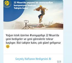Turkcell Sen Yap Diye Kampanyası 25 GB Hediye (yoğun istek üzerine yeniden başladı!)