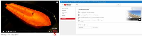 Youtube yansıtma özelliğini kapatmak ?