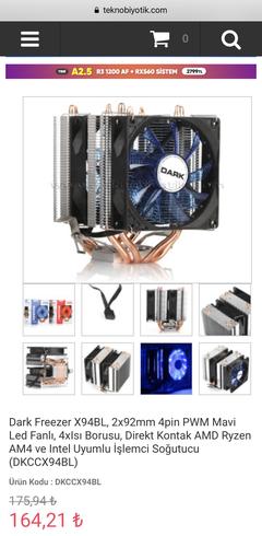 Dark freezer x124 vs Cooler Master Hyper 212?