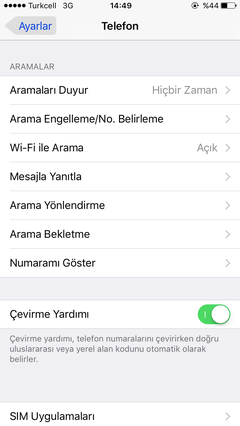 Turkcell Vodafone 2G/3G/LTE Seçme Opsiyonunu Kaldırdı ama Çözümü Burda!