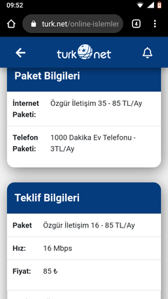 Turknet artık Türk Telekom altyapısını kullanarak Fiber internet hizmeti veriyor.