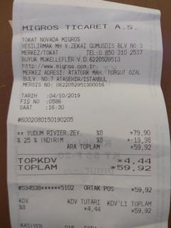 Migros yudum egemden riviera 5 kg zeytinyağı 60 TL