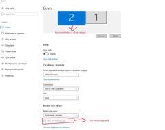Çift Ekran Sorunu