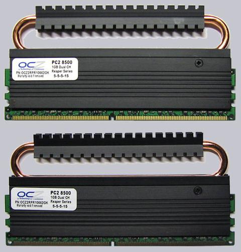EN HIZLI DDR2 TÜRÜNÜN SON ÖRNEĞİ OCZ REEPER&OCZ PLATINUM