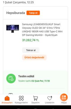 Samsung odyysey smart OLED G8 deneyimim