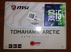 Satıldı-i5 7600K+ Msi Z270 Tomahawk Arctic Anakart