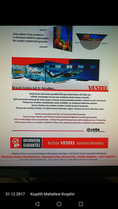 Vestel 65UB9100(HDR) ana konu. Fiyat-performans tvsi