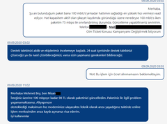 TurkNet Paketimi Değiştirip Zam Yapan Çalışanı Koruyor [Rezalet - Şikayet]