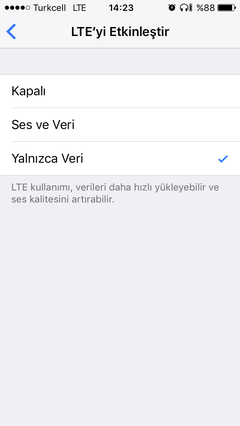 Turkcell iPhone VoLTE Desteği Başladı