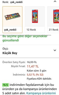 Amazon Türkiye 🛍️ Sadece İndirimli Ürün ve Fırsat Paylaşımları