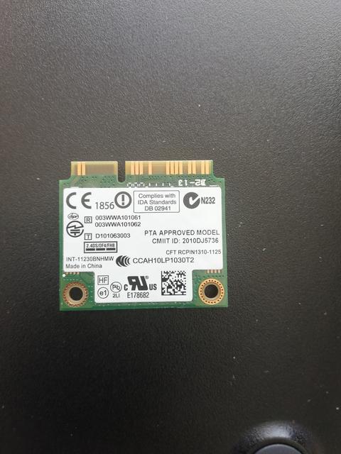 Laptop wireless kartı değişimi