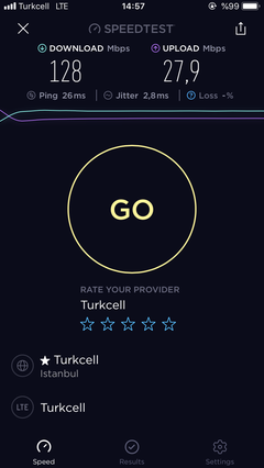 TÜM OPERATÖRLER 4,5G HIZ TESTİ [ANA KONU] 5G YE DOĞRU ADIM ADIM