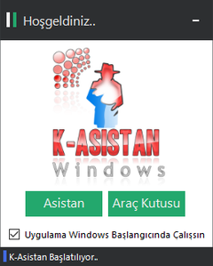  K-Asistan / Windows için Sesli Asistan ve Sohbet Programı