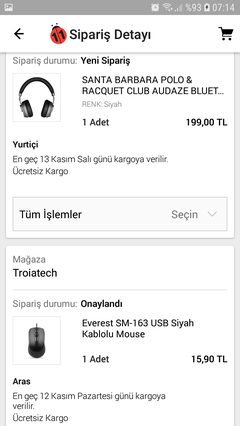 N11 ve Amazon'dan neler aldınız ?