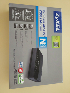 [SATILIK] ZyXEL VMG3312-B10A Kablosuz N ADSL2+/VDSL2 Modem 200 TL