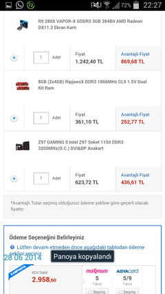  3500 tl monitör dahil pc topladim bi el atın