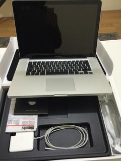  İNDİRİM - Macbook Pro 15' Mid 2012 MD103TU - Faturalı - Kutulu - ACİL