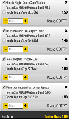 NBA Tahminlerim