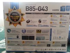  .:: MSI B85-G43 LGA 1150 ANAKART KULLANICI İNCELEMESİ::.