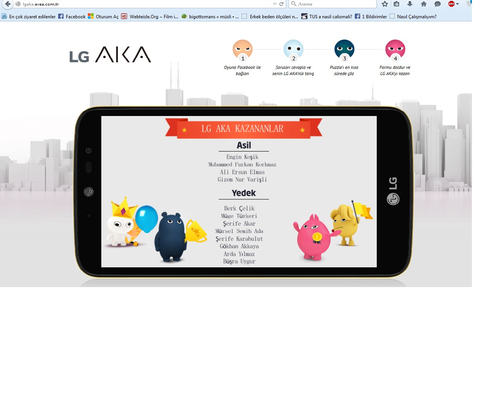 Avea'dan Telefon kazanmışım SS'li!!