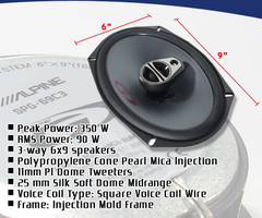  OVAL Alpine SPG69C3 mü ? Pioneer TS-A6996S mi ?