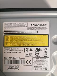 !! SATILIK !! PIONEER BDR-209EBK Bluray Yazıcı