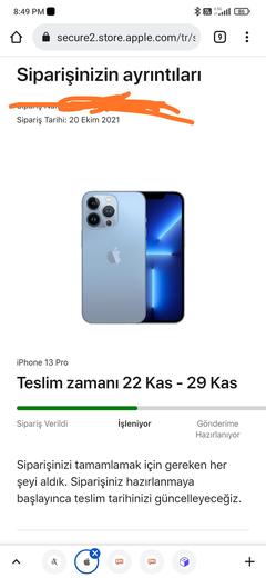 Tüm Apple Modelleri Sipariş ve Stok Takip- 14 Serisi için Ön Sipariş Başladı [ANA KONU]