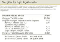 Turkcell taahhütlü pakette fiyat değişikliği hakkında