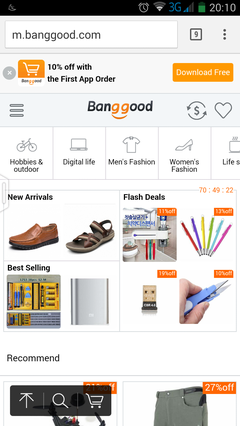  Banggood  0.01 $  Şapka,Maske Eklenmiş